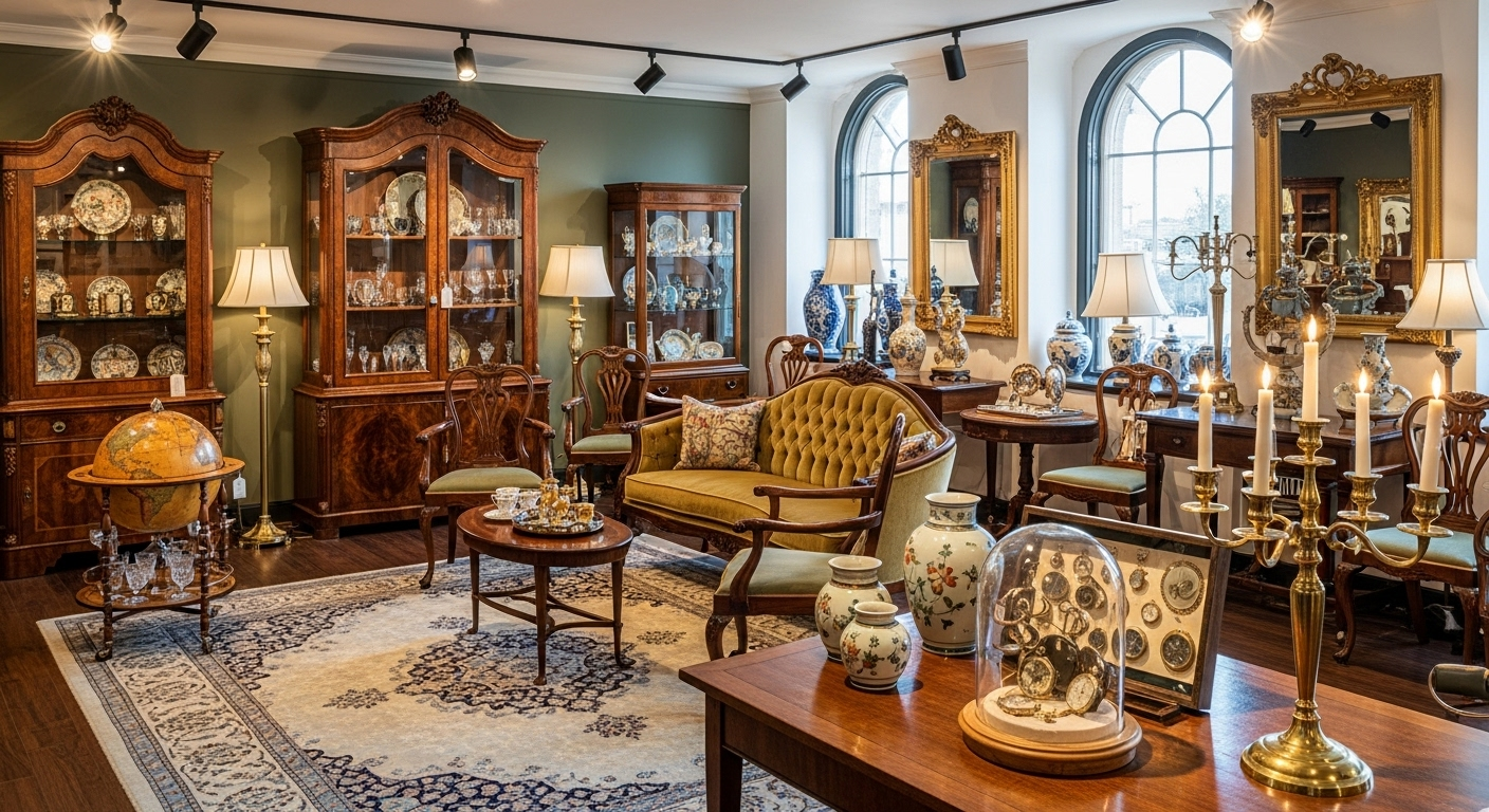 Antiques payment processing