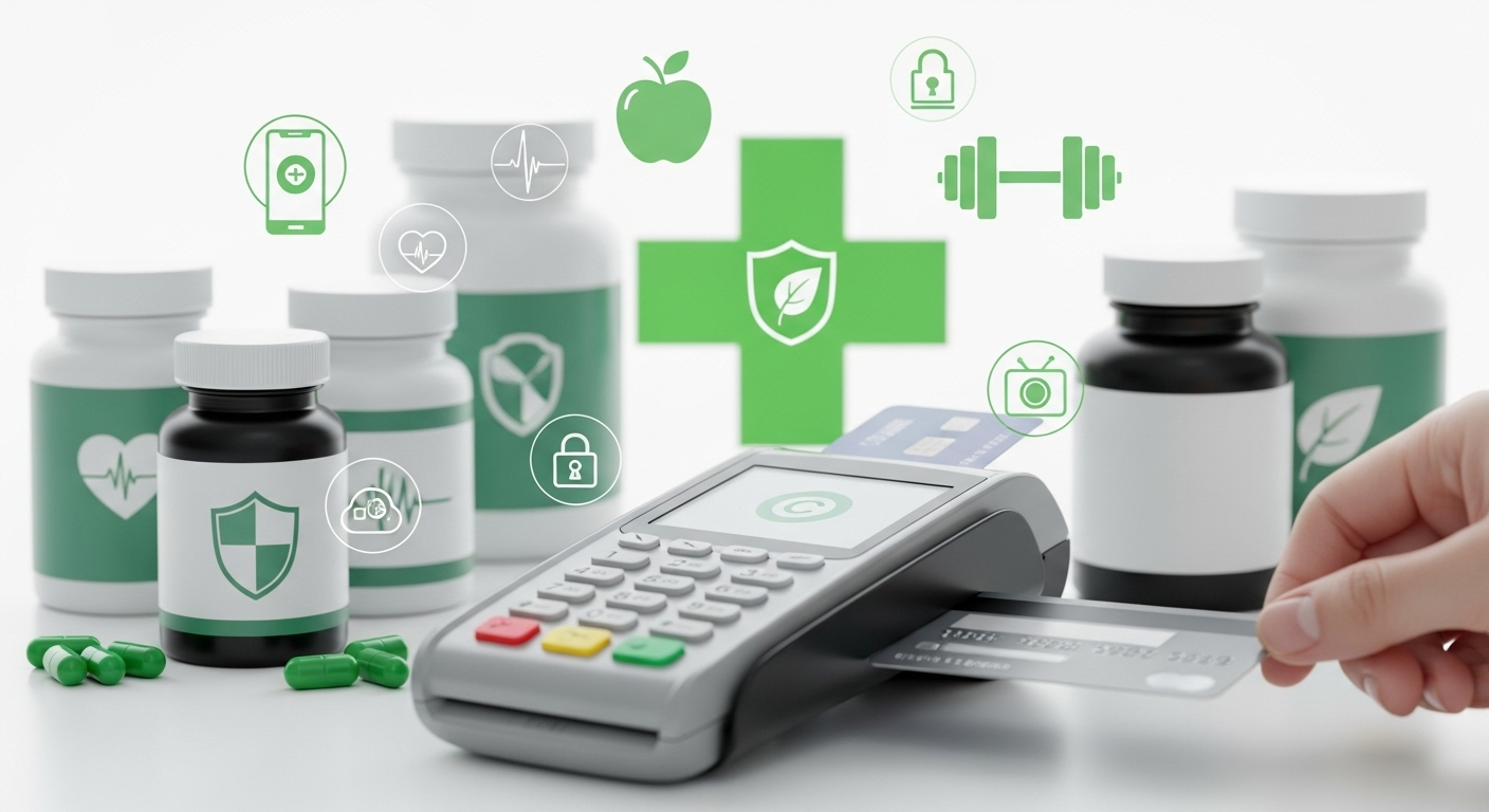 Nutraceuticals payment processing